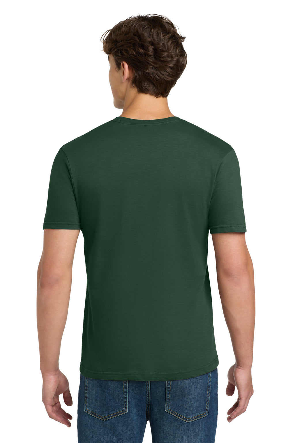 Gildan Softstyle T-Shirt. 64000 - Fan Dark Green - back