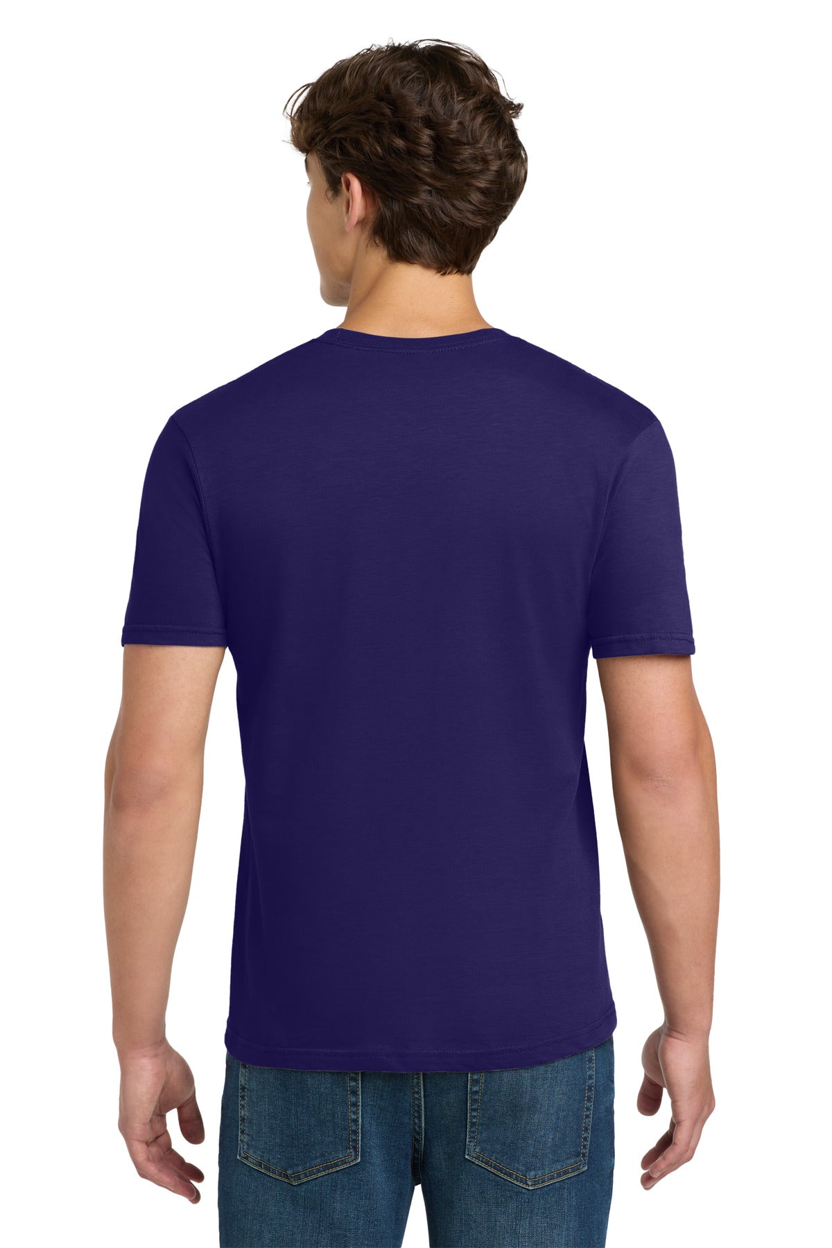 Gildan Softstyle T-Shirt. 64000 - Fan Dark Purple - back