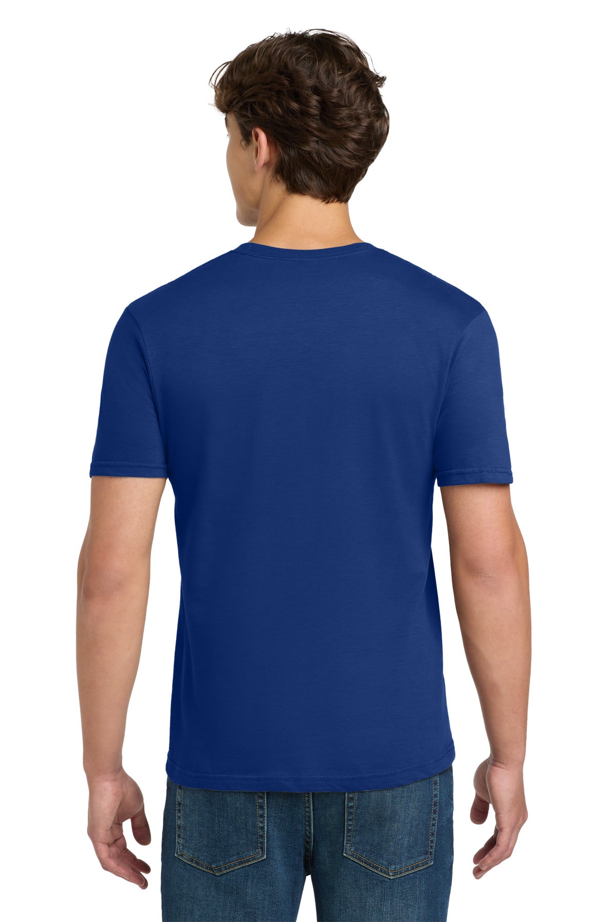 Gildan Softstyle T-Shirt. 64000 - Fan Deep Royal - back