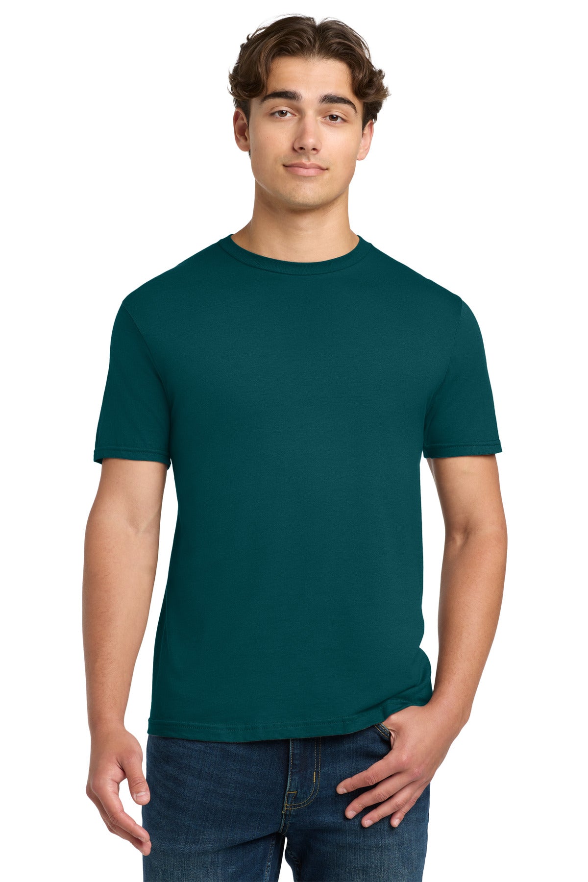 Gildan Softstyle T-Shirt. 64000 - Fan Marine Green - front