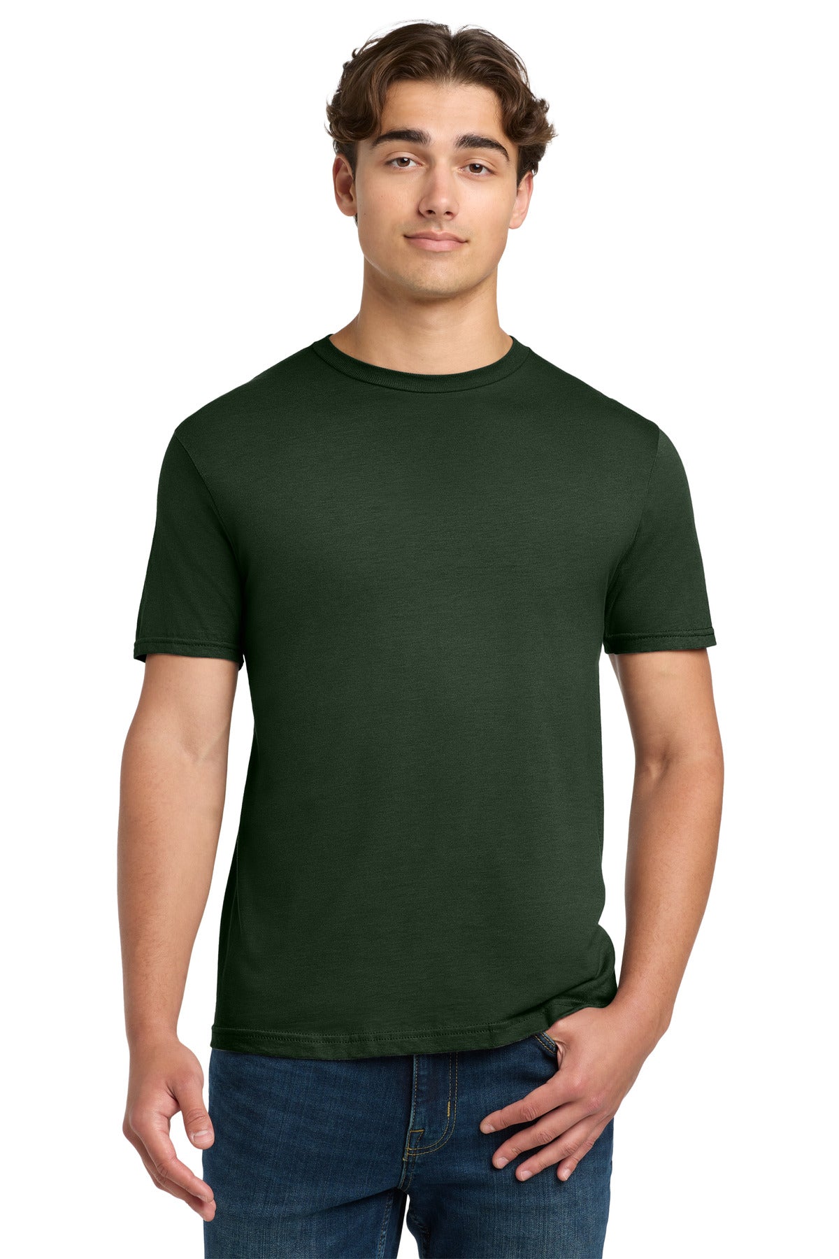 Gildan Softstyle T-Shirt. 64000 - Forest Green - front