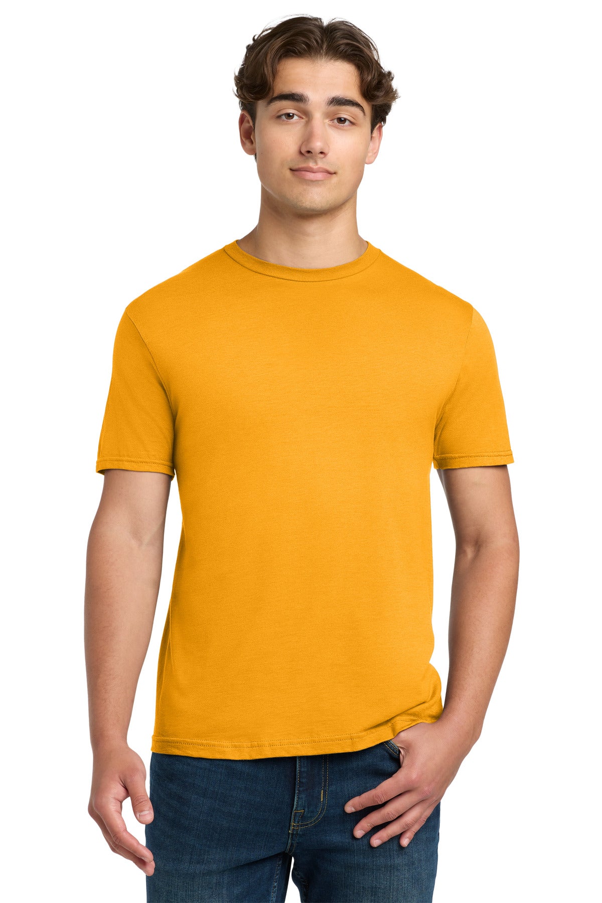 Gildan Softstyle T-Shirt. 64000 - Gold - front