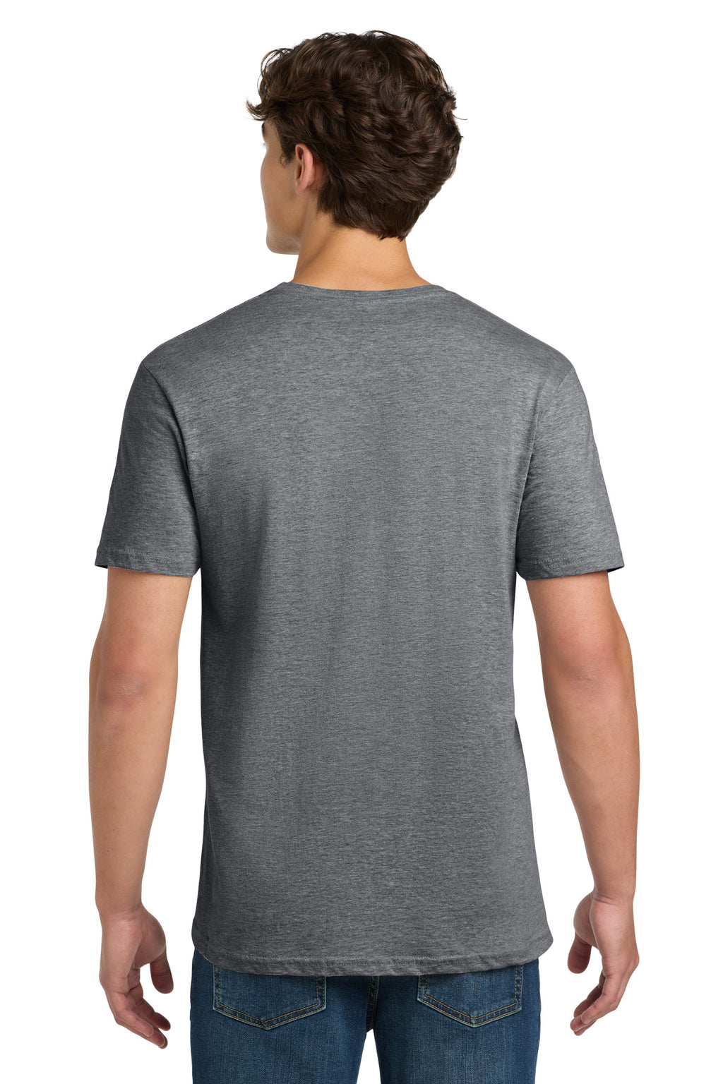 Gildan Softstyle T-Shirt. 64000 - Graphite Heather - back