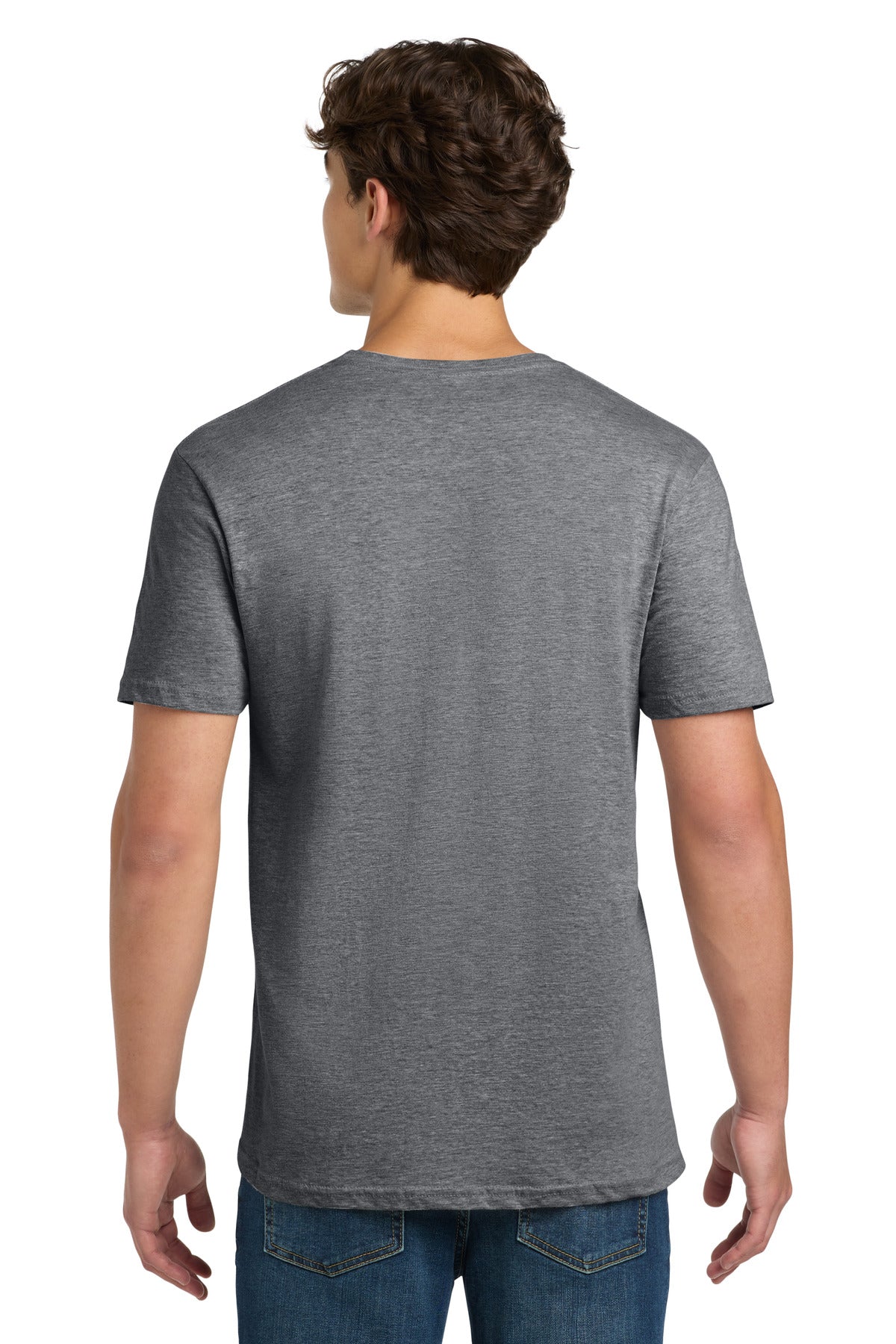 Gildan Softstyle T-Shirt. 64000 - Graphite Heather - back