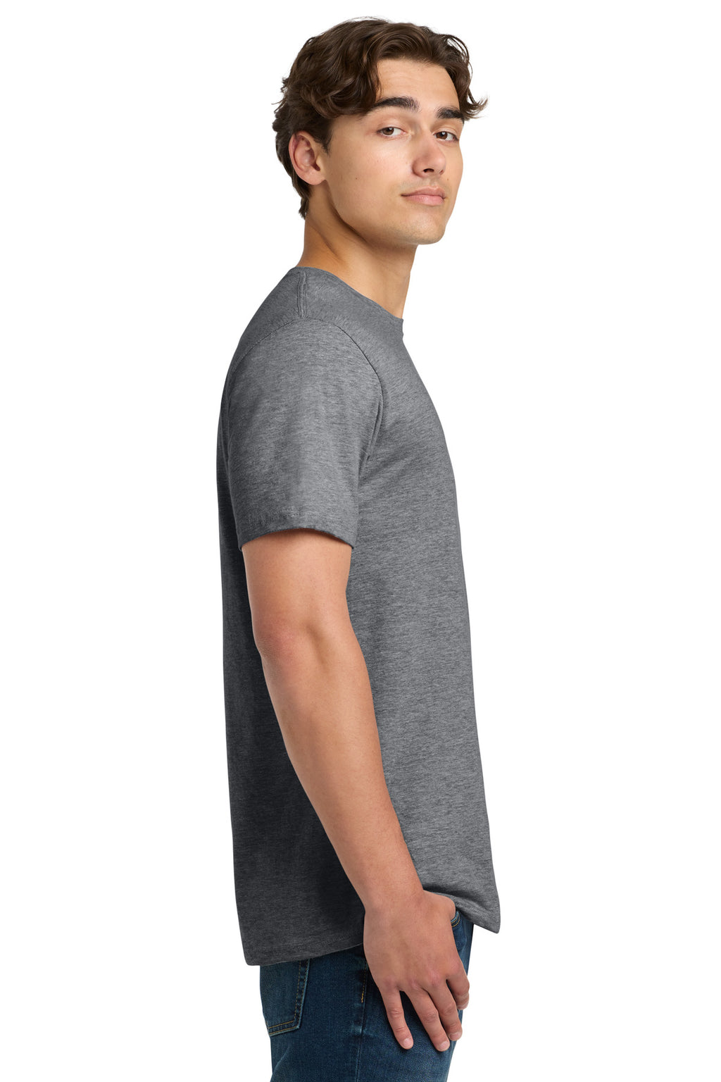 Gildan Softstyle T-Shirt. 64000 - Graphite Heather - side
