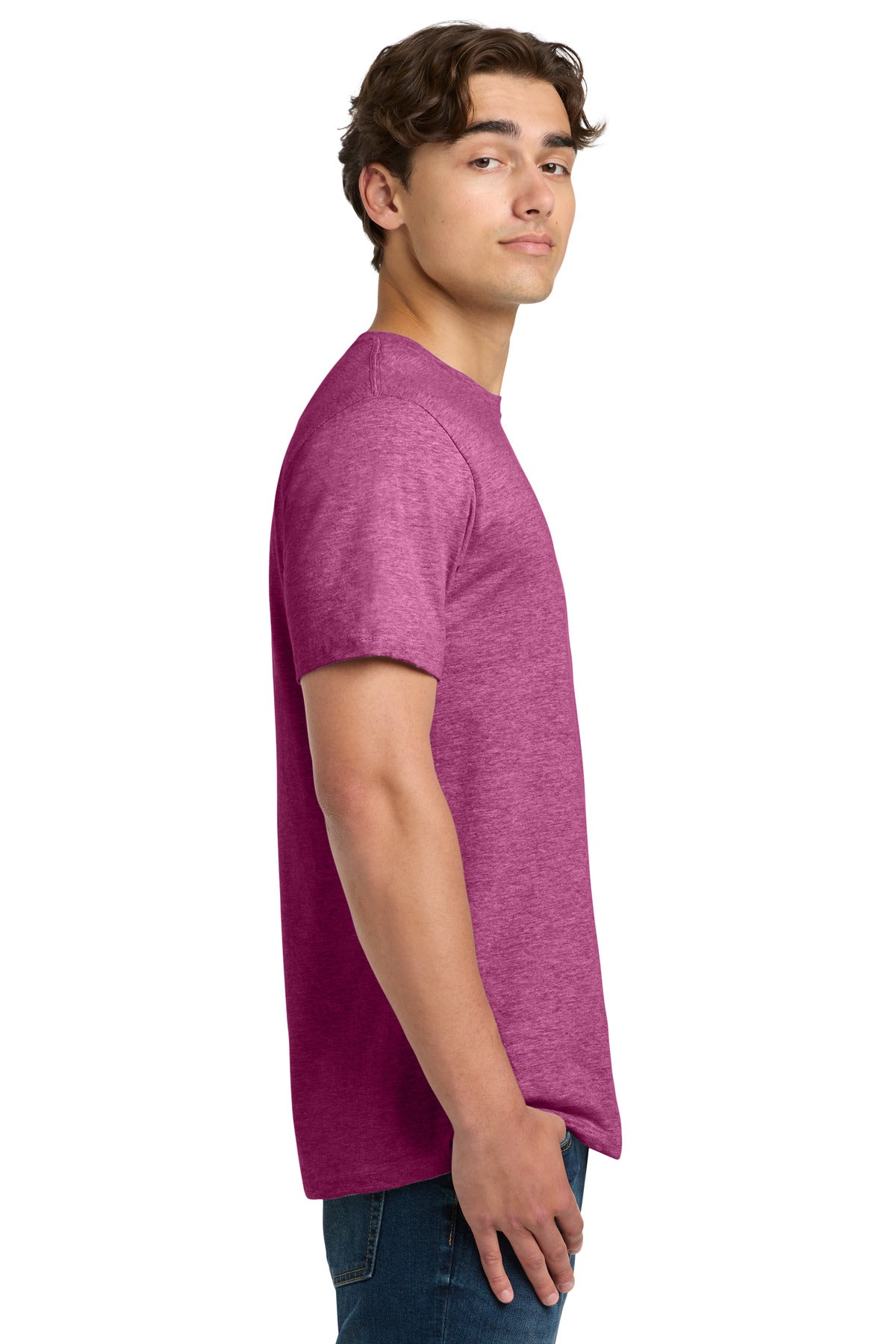 Gildan Softstyle T-Shirt. 64000 - Heather Berry - side