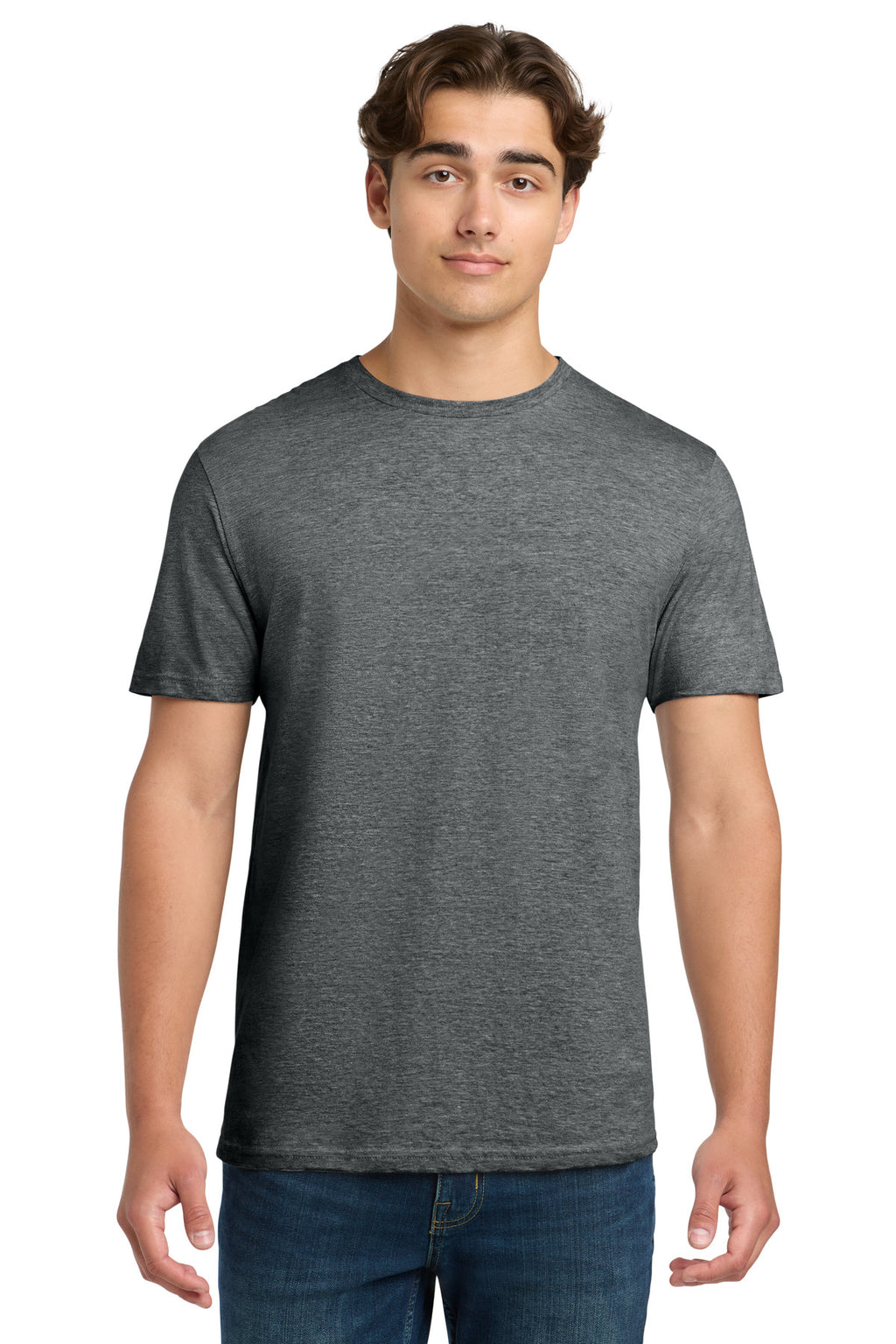 Gildan Softstyle T-Shirt. 64000 - Heather Dark Grey - front