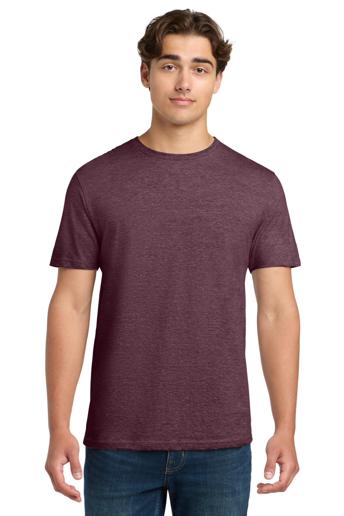 Gildan Softstyle T-Shirt. 64000 - Heather Maroon - front