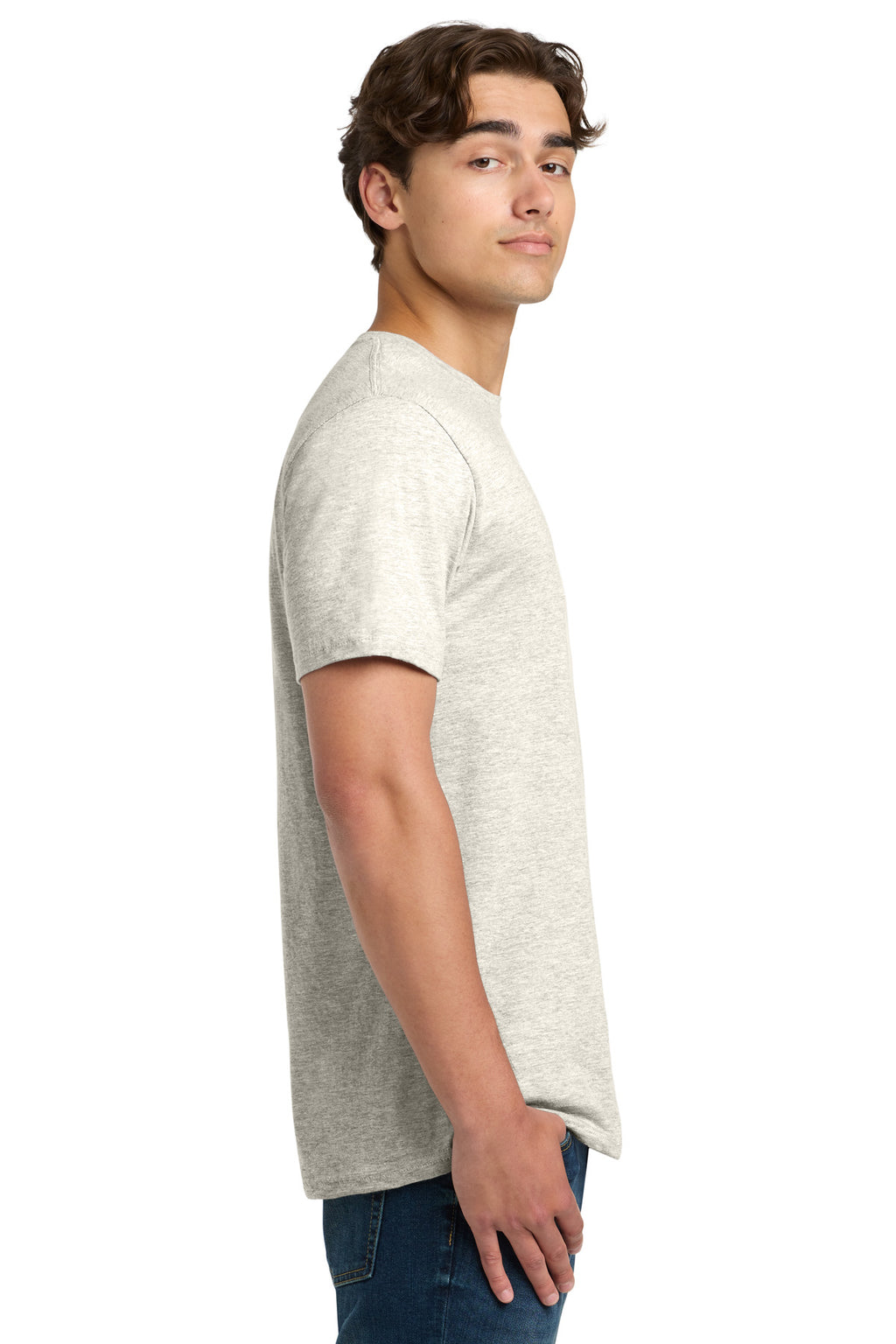 Gildan Softstyle T-Shirt. 64000 - Heather Oatmeal - side