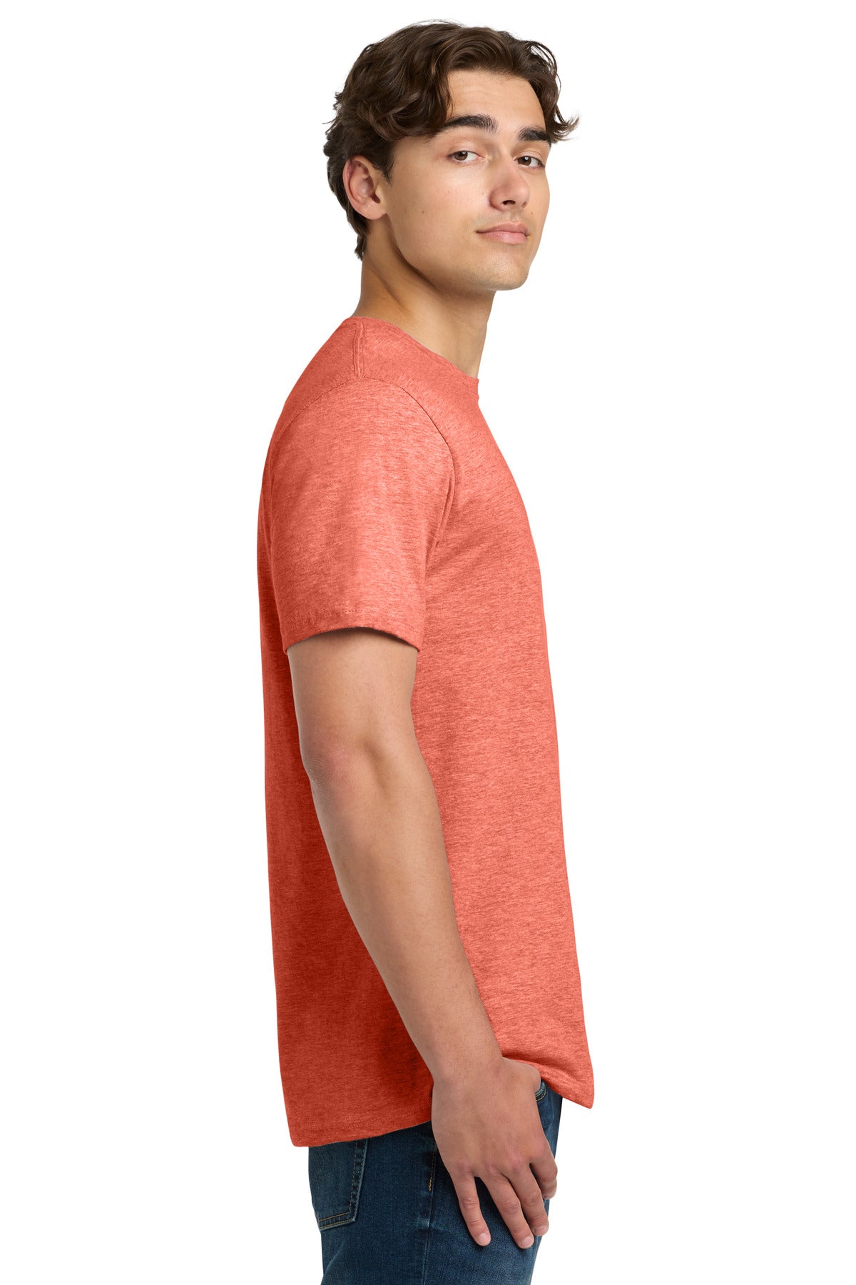 Gildan Softstyle T-Shirt. 64000 - Heather Orange - side