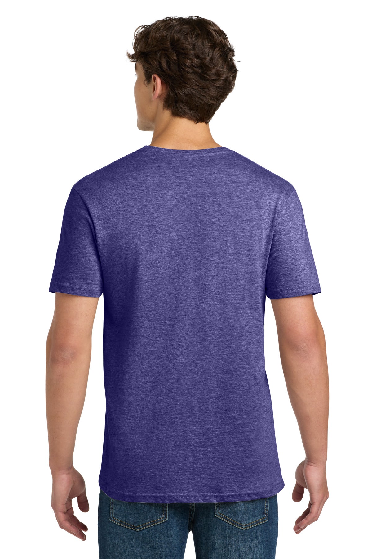 Gildan Softstyle T-Shirt. 64000 - Heather Purple - back