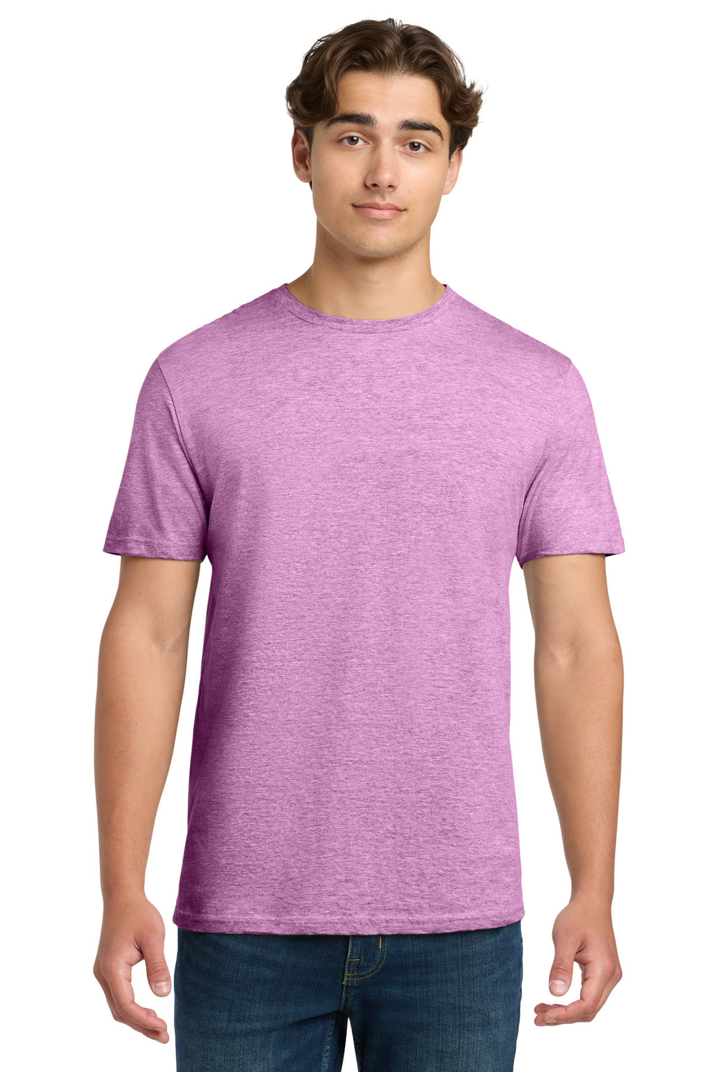 Gildan Softstyle T-Shirt. 64000 - Heather Radiant Orchid - front