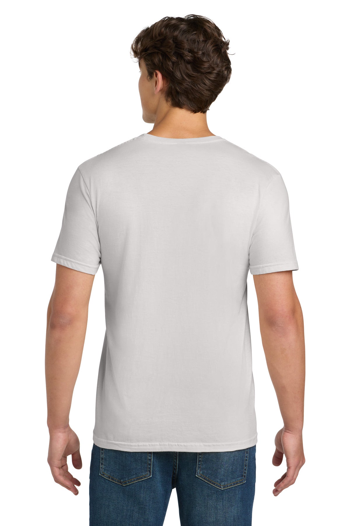 Gildan Softstyle T-Shirt. 64000 - Ice Grey - back