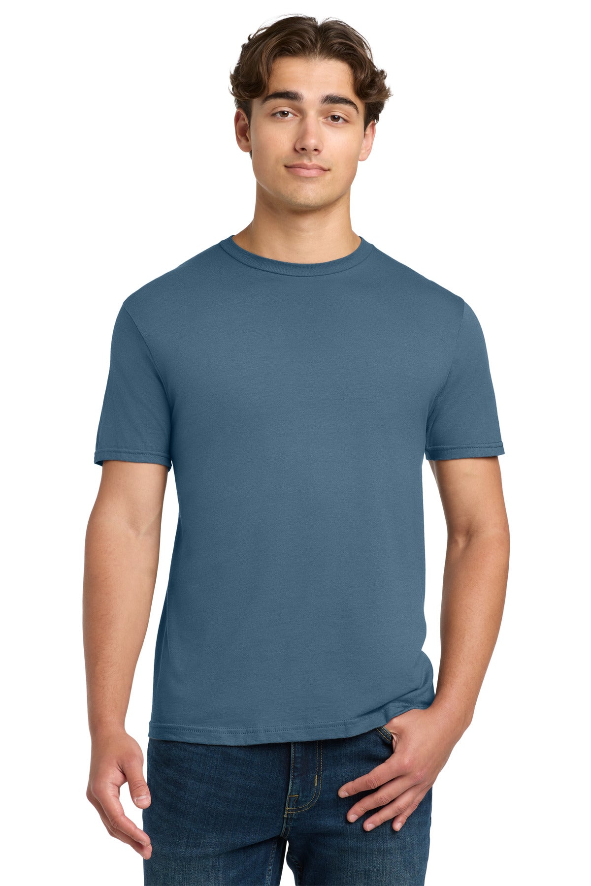 Gildan Softstyle T-Shirt. 64000 - Indigo Blue - front