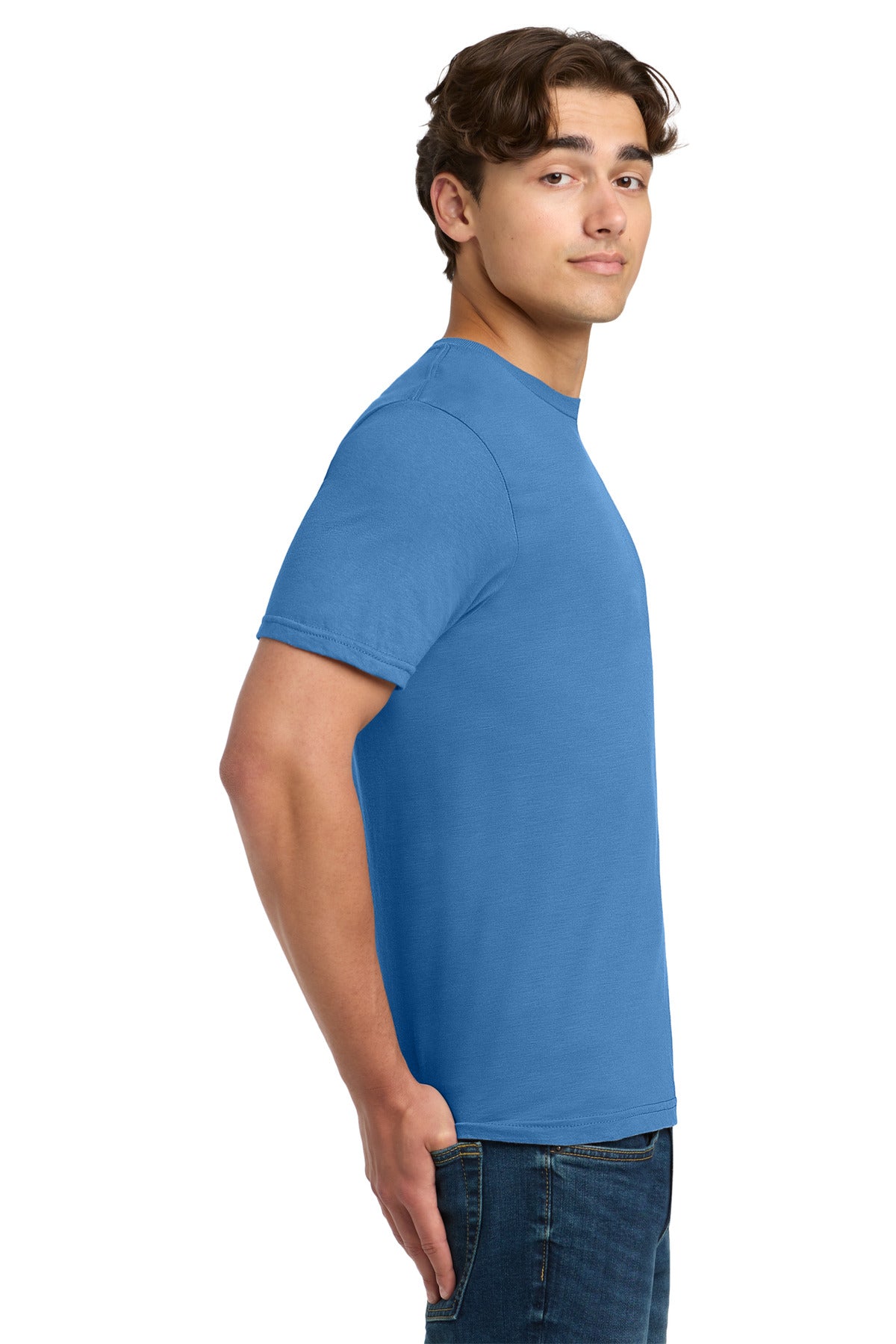 Gildan Softstyle T-Shirt. 64000 - Iris - side
