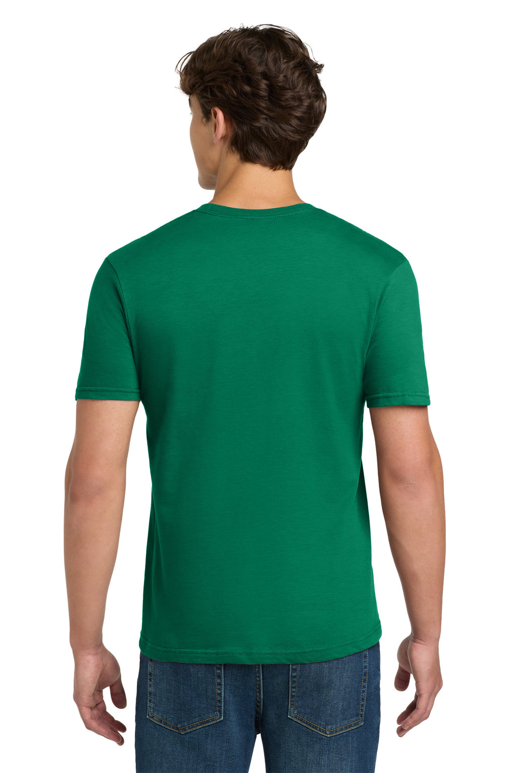 Gildan Softstyle T-Shirt. 64000 - Kelly Green - back