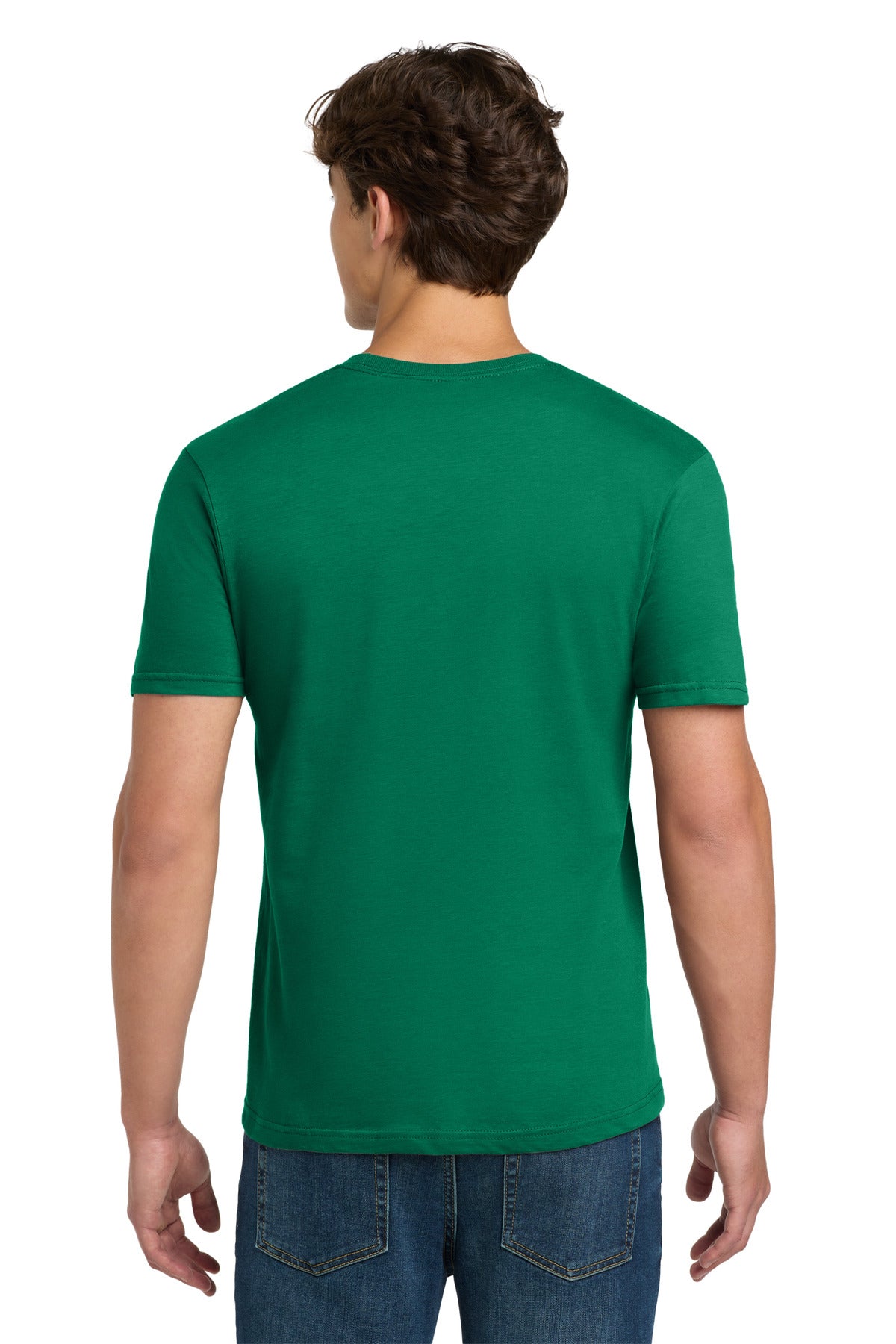 Gildan Softstyle T-Shirt. 64000 - Kelly Green - back