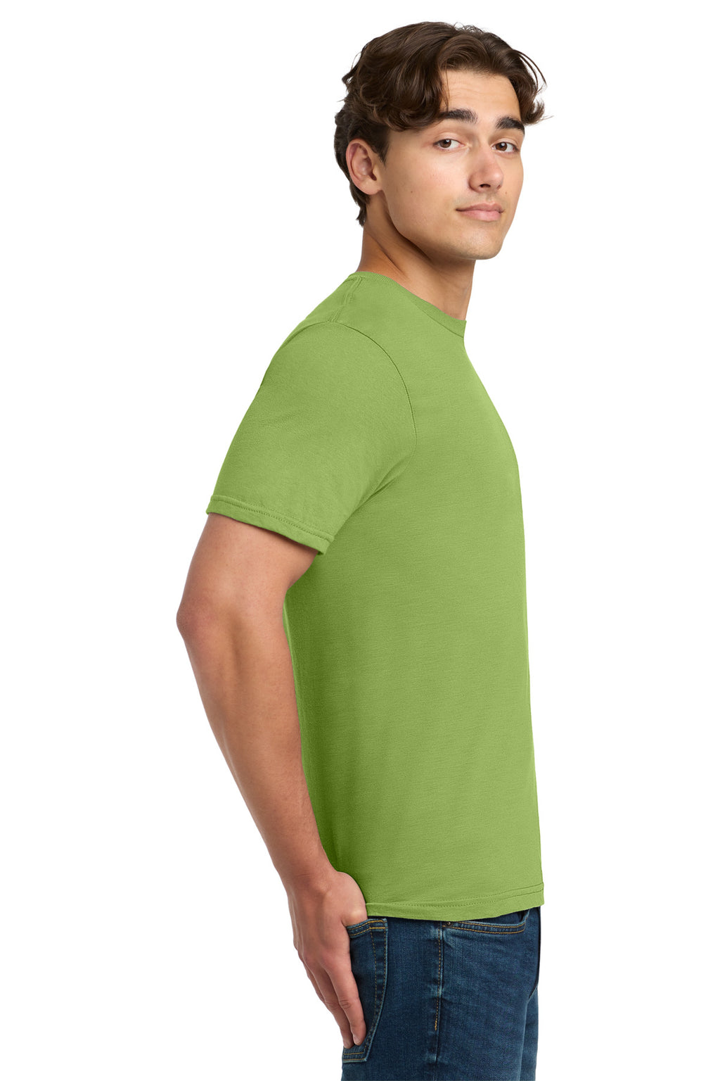 Gildan Softstyle T-Shirt. 64000 - Kiwi - side
