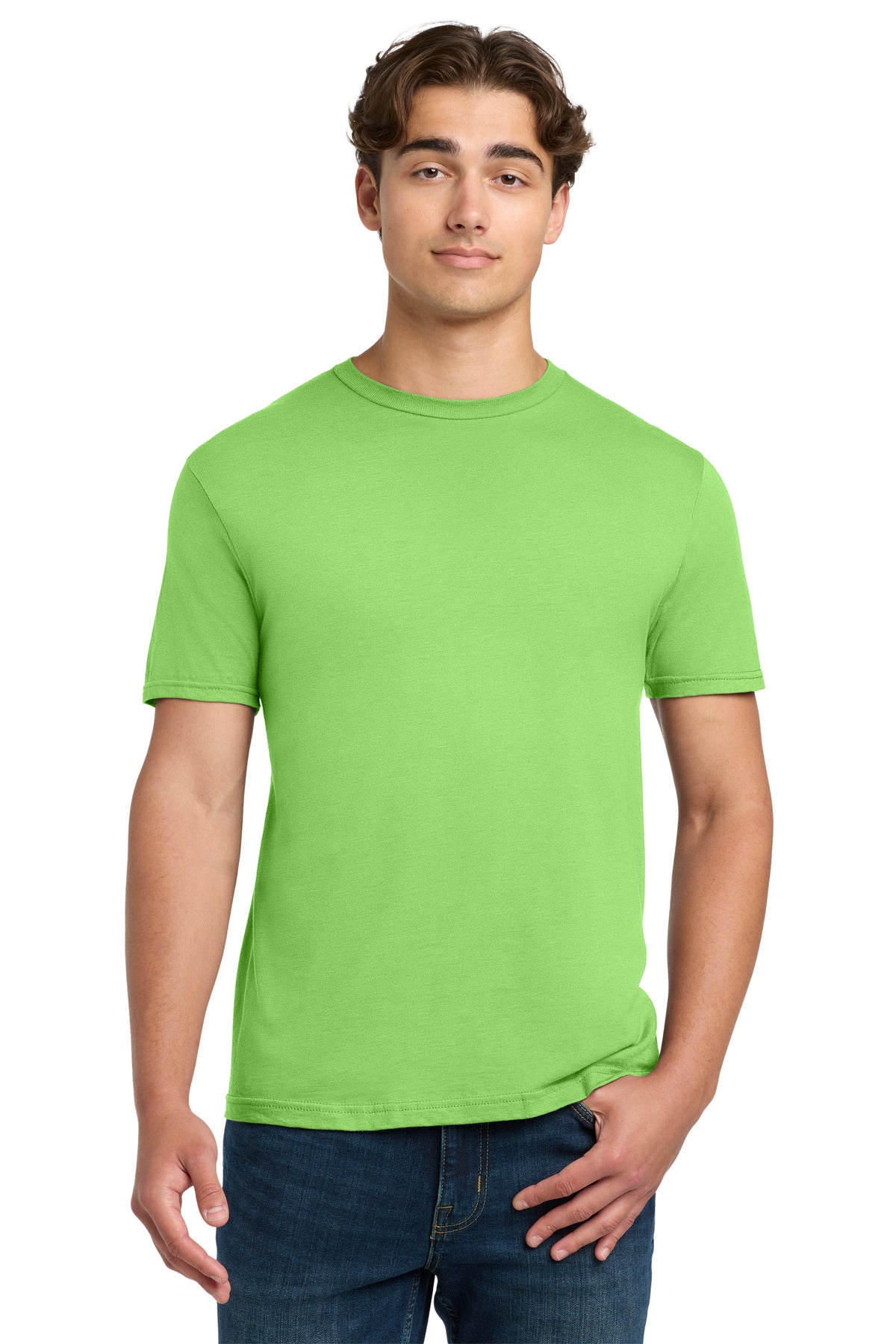 Gildan Softstyle T-Shirt. 64000 - Lime - front