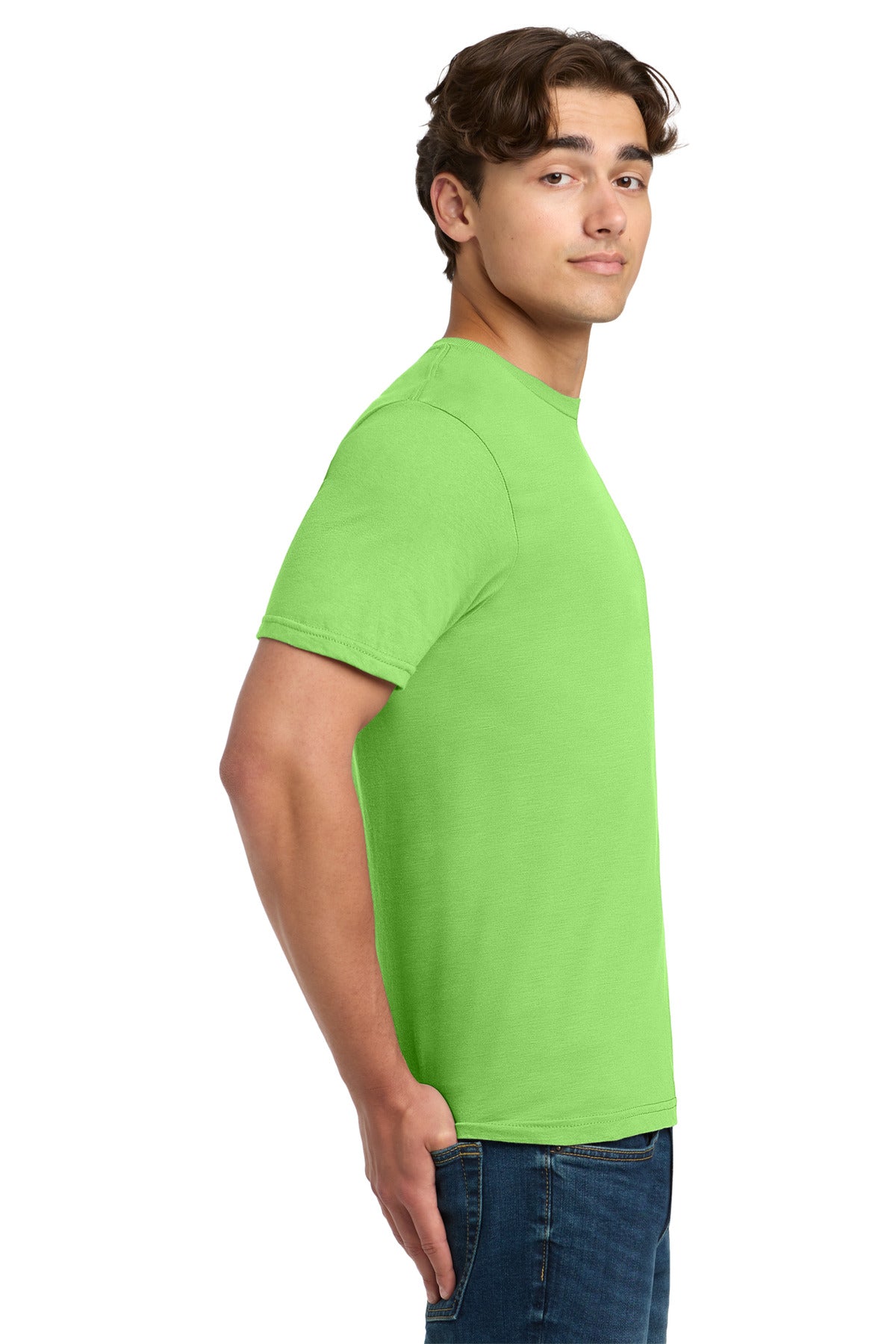 Gildan Softstyle T-Shirt. 64000 - Lime - side