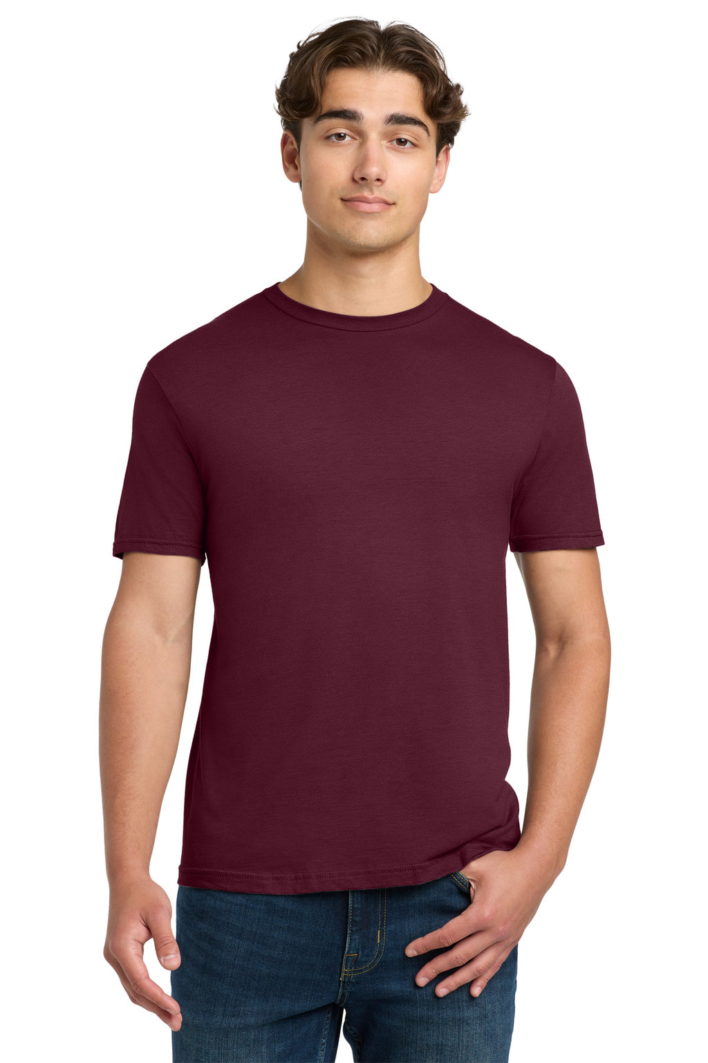 Gildan Softstyle T-Shirt. 64000 - Maroon - front
