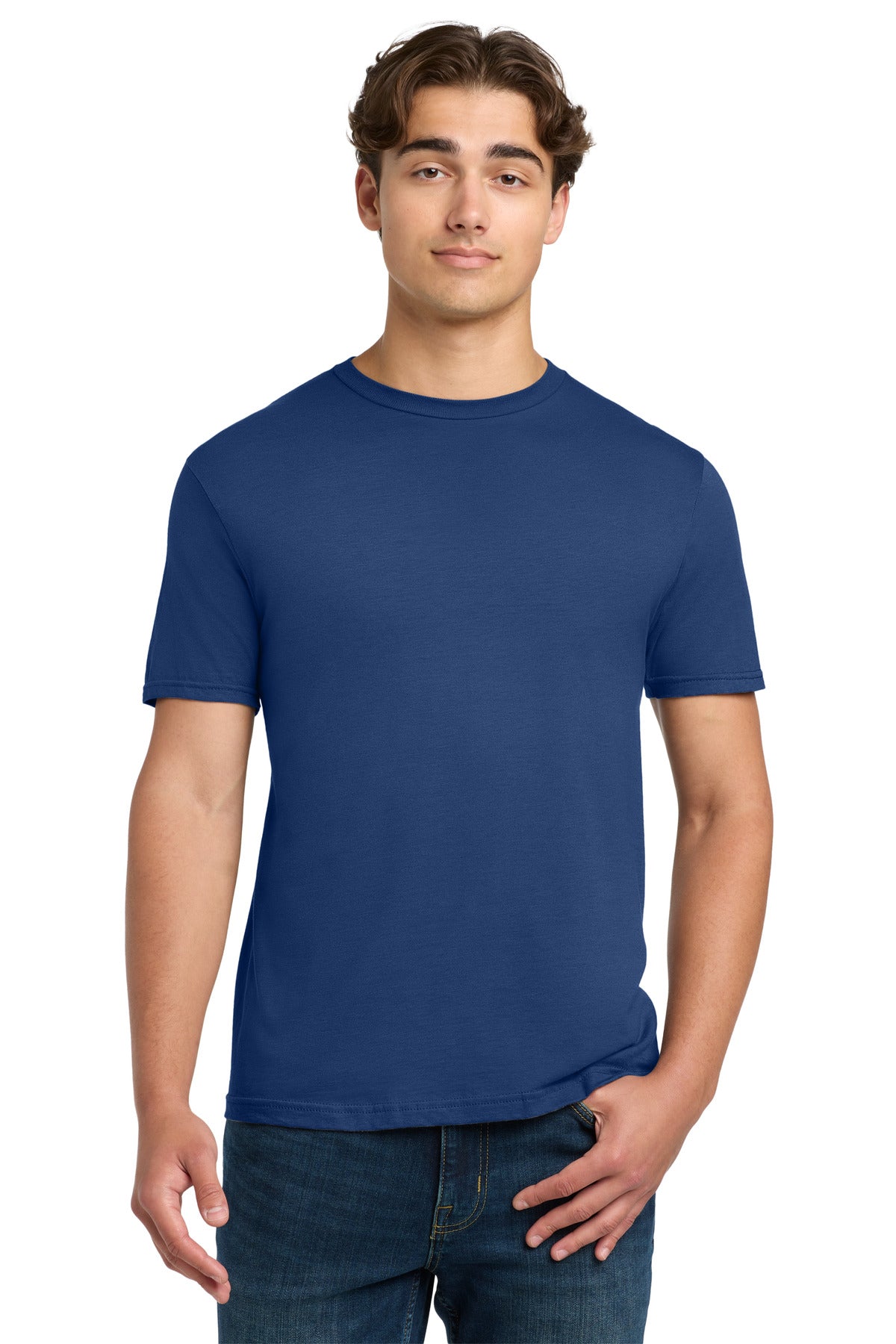 Gildan Softstyle T-Shirt. 64000 - Metro Blue - front