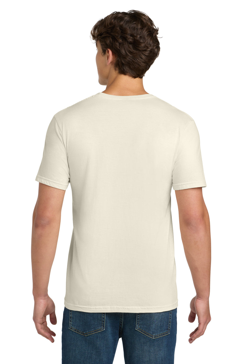 Gildan Softstyle T-Shirt. 64000 - Natural - back
