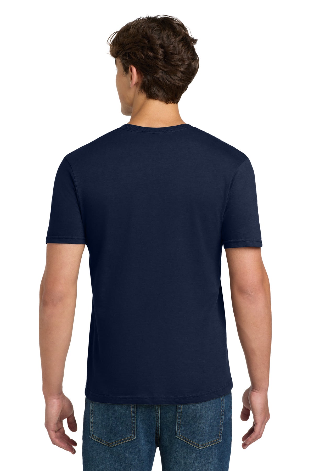 Gildan Softstyle T-Shirt. 64000 - Navy - back