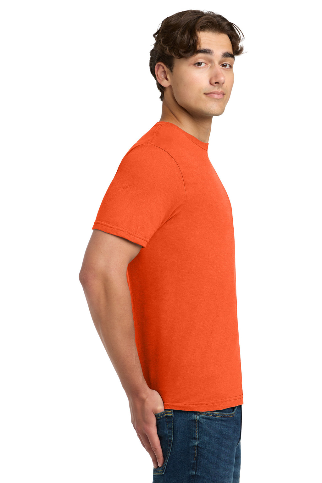 Gildan Softstyle T-Shirt. 64000 - Orange - side