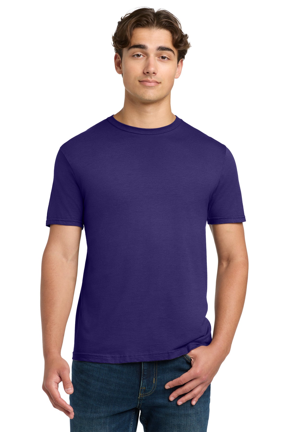 Gildan Softstyle T-Shirt. 64000 - Purple - front