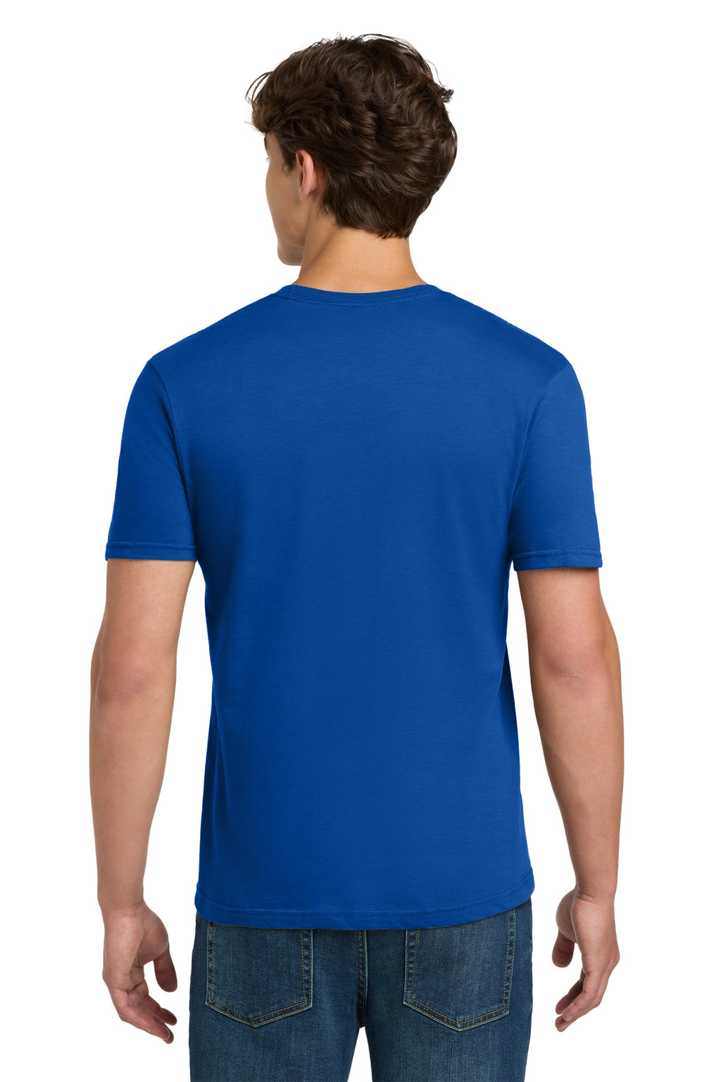 Gildan Softstyle T-Shirt. 64000 - Royal - back