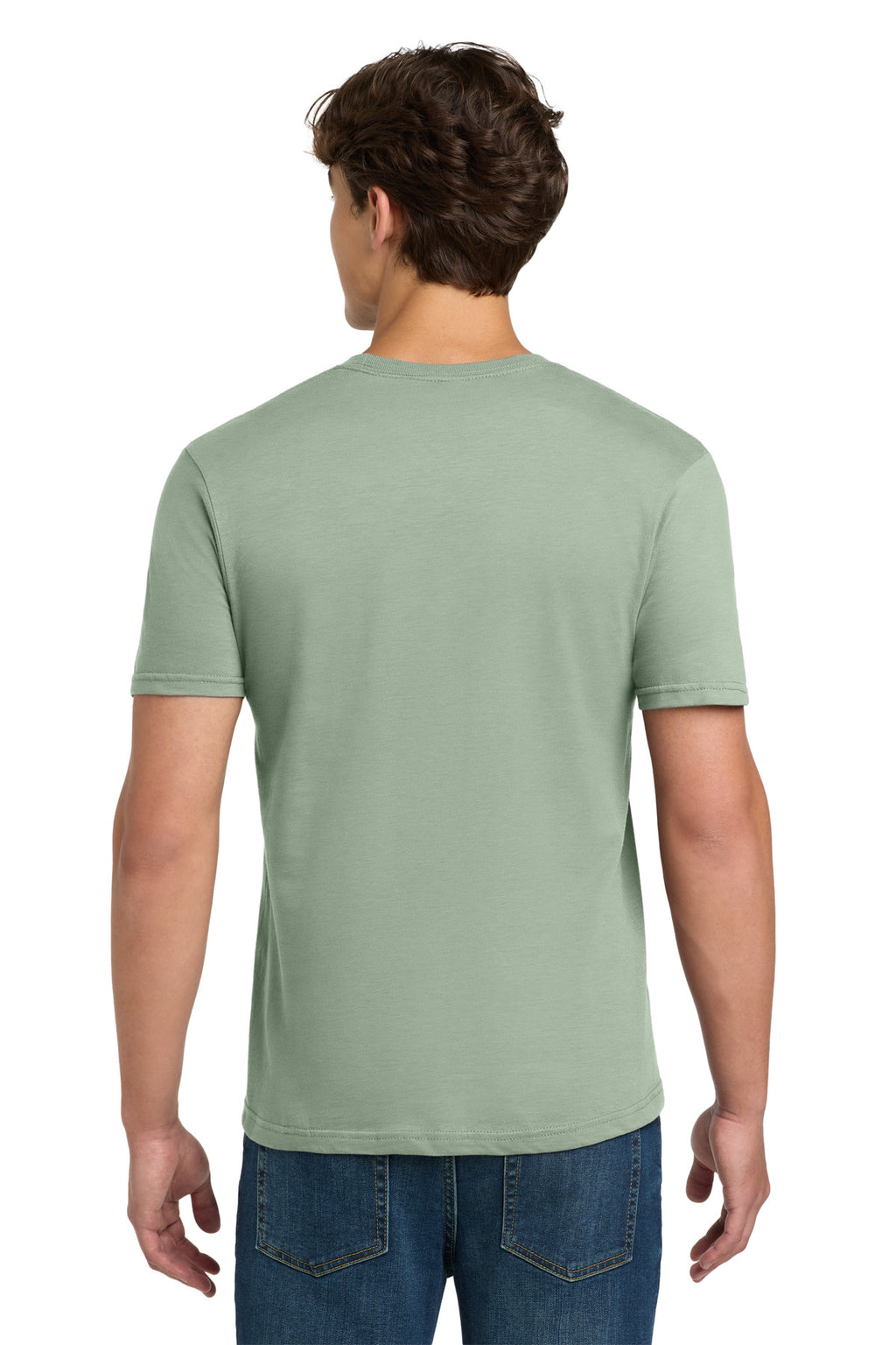 Gildan Softstyle T-Shirt. 64000 - Sage - back