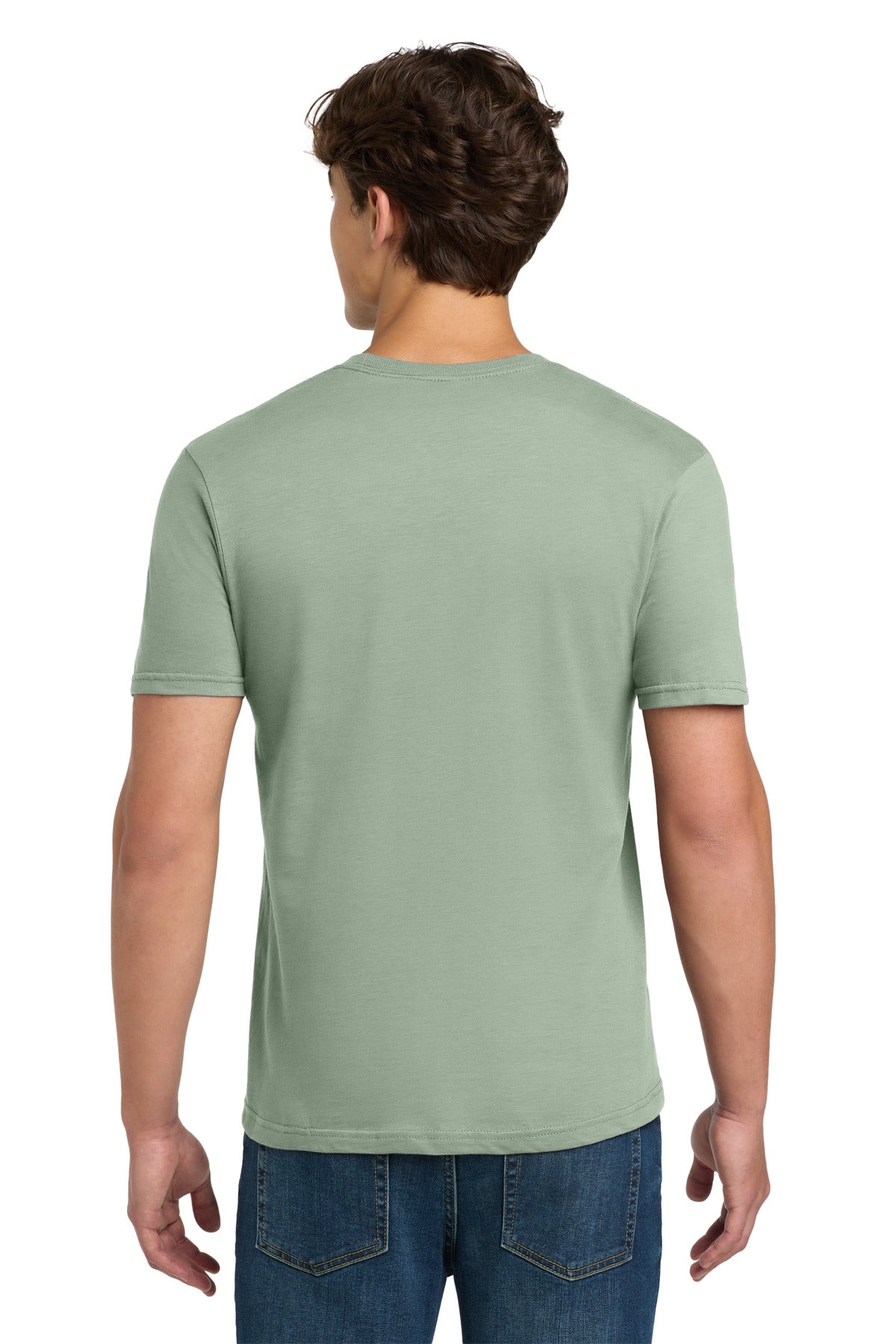 Gildan Softstyle T-Shirt. 64000 - Sage - back