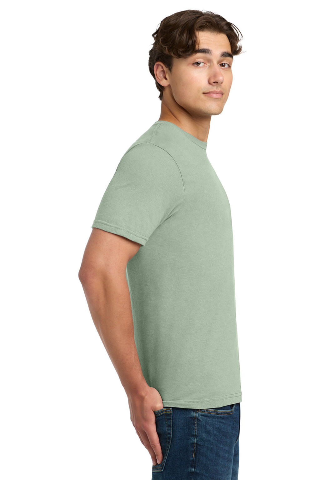 Gildan Softstyle T-Shirt. 64000 - Sage - side
