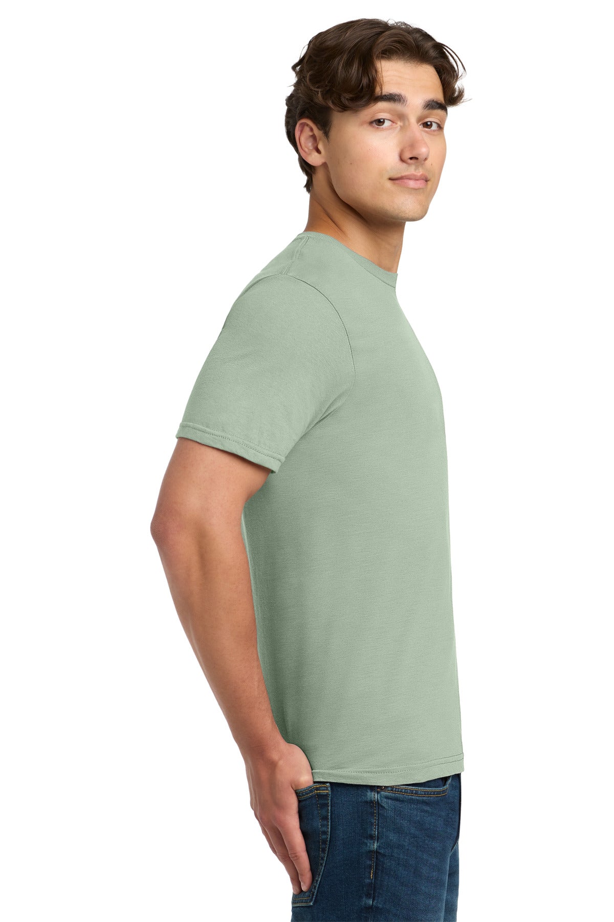 Gildan Softstyle T-Shirt. 64000 - Sage - side