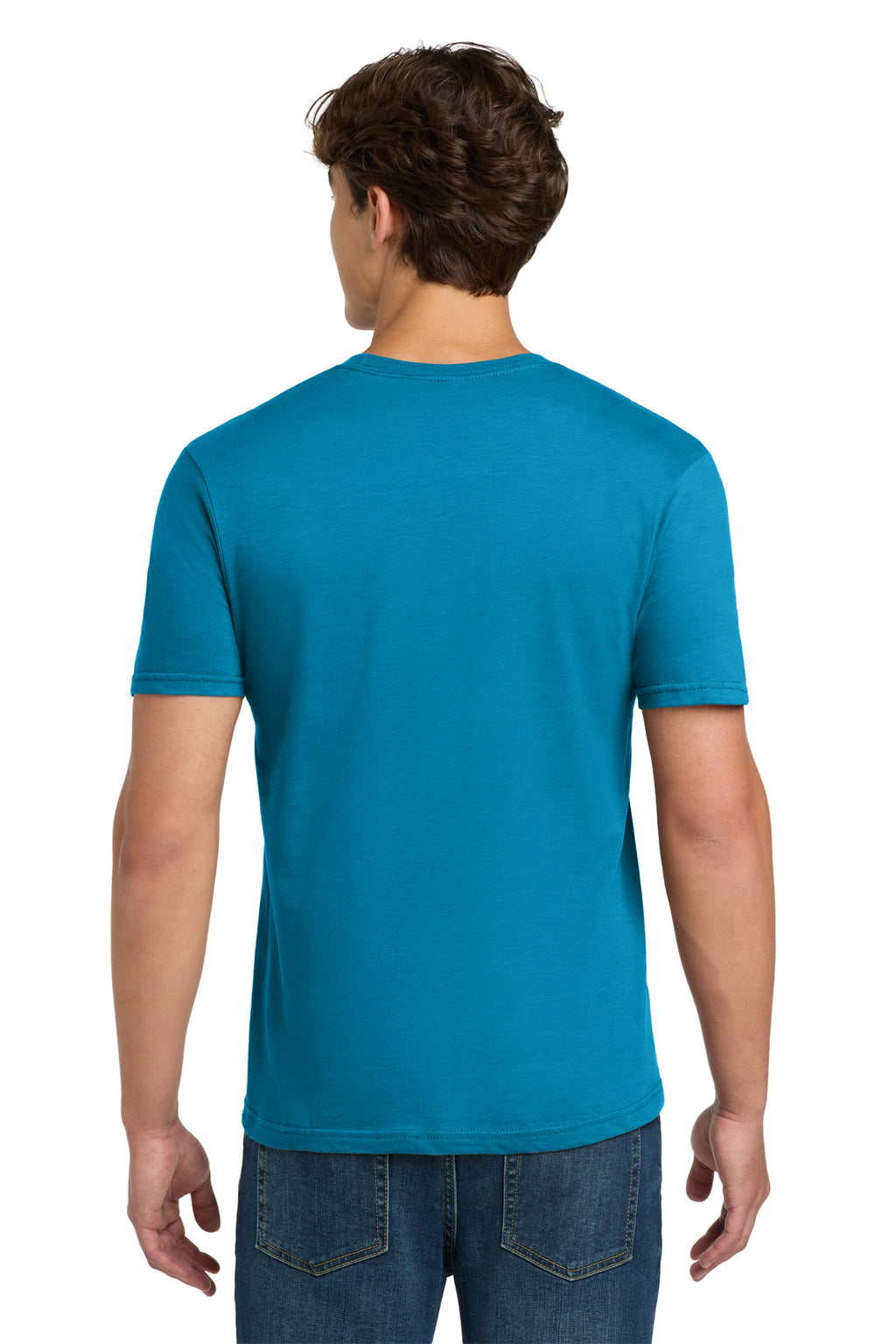 Gildan Softstyle T-Shirt. 64000 - Sapphire - back