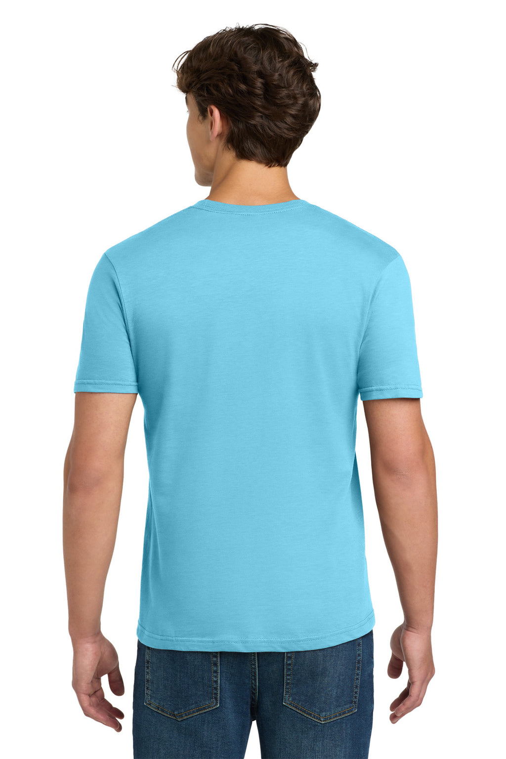Gildan Softstyle T-Shirt. 64000 - Sky - back