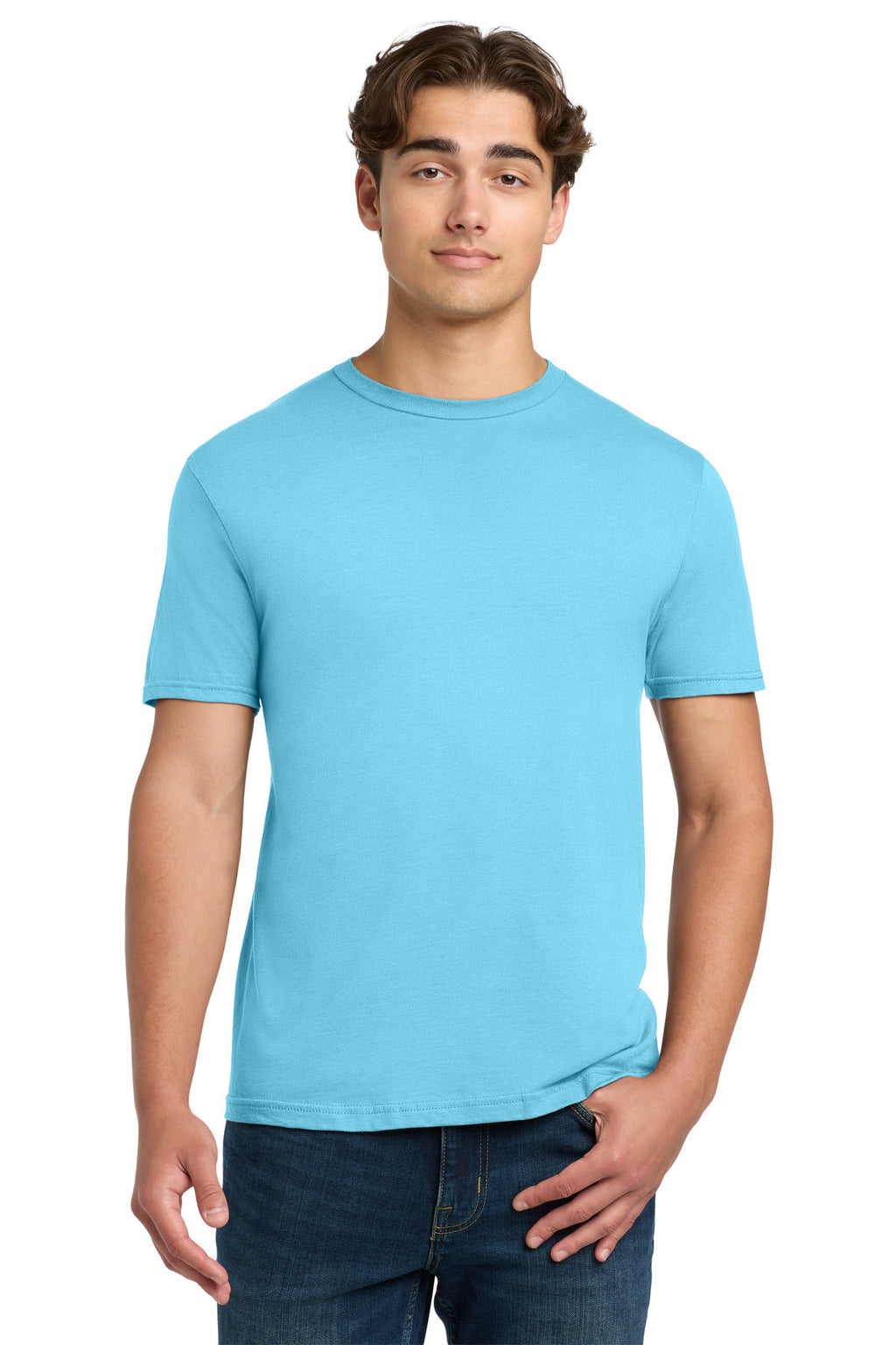 Gildan Softstyle T-Shirt. 64000 - Sky - front