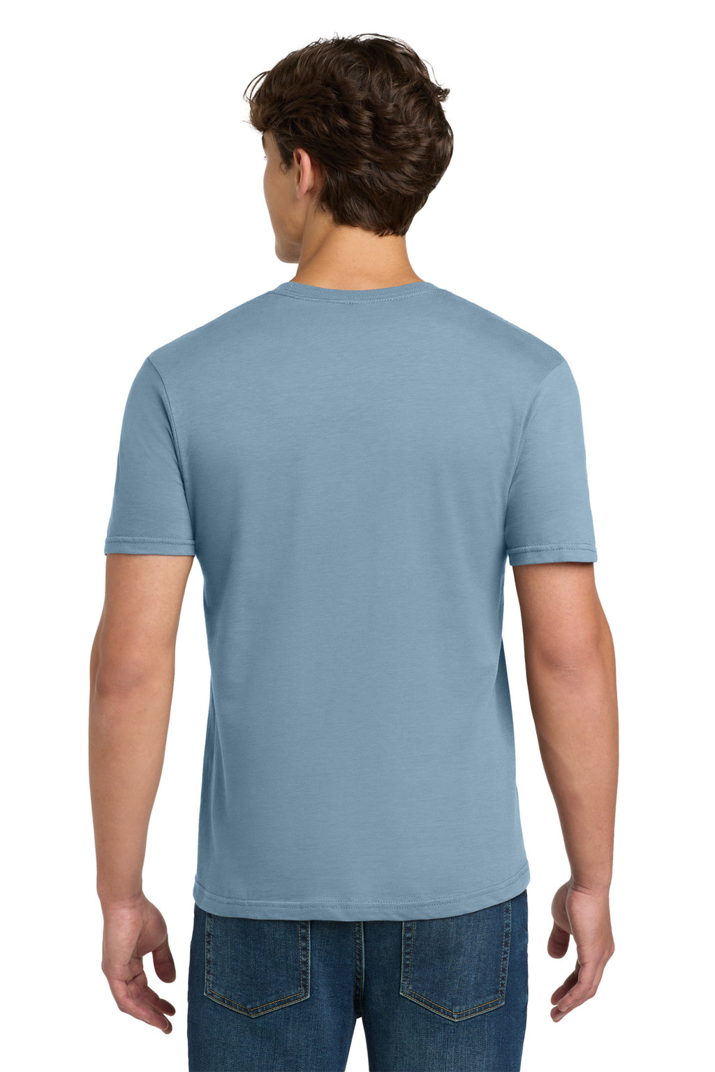 Gildan Softstyle T-Shirt. 64000 - Stone Blue - back
