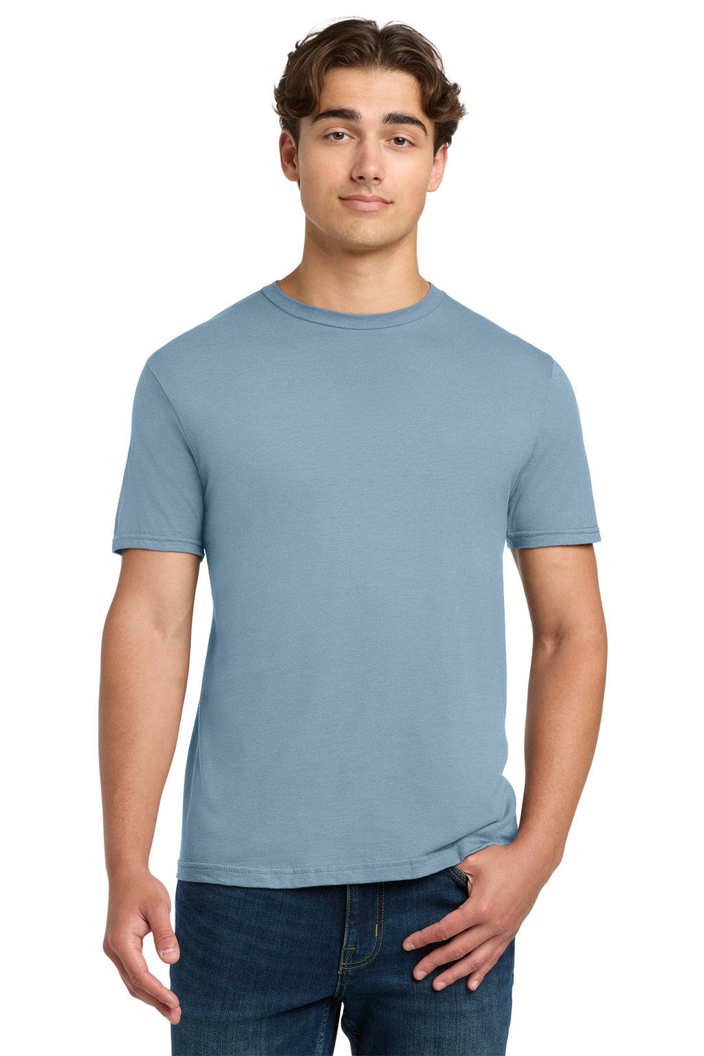 Gildan Softstyle T-Shirt. 64000 - Stone Blue - front