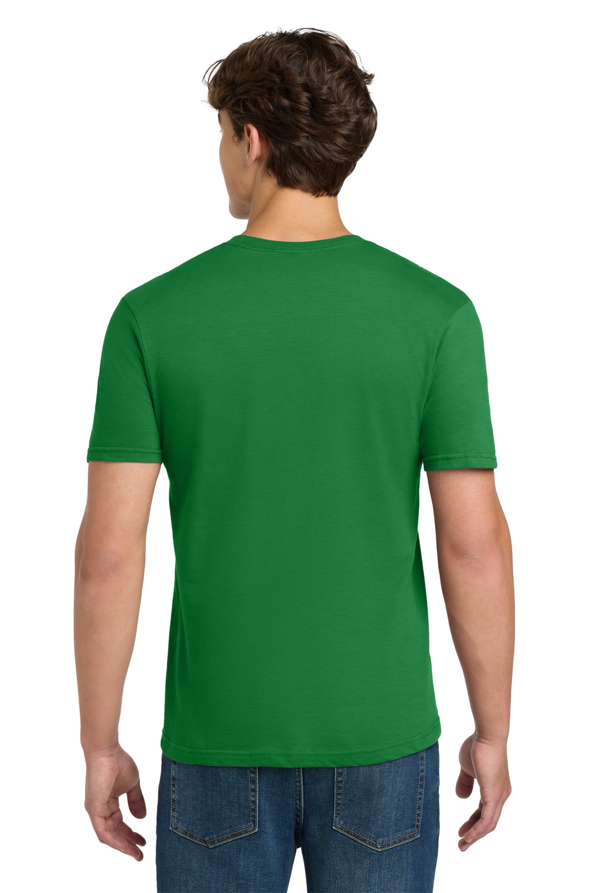 Gildan Softstyle T-Shirt. 64000 - Turf Green - back