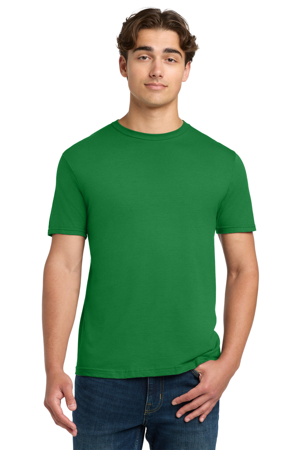 Gildan Softstyle T-Shirt. 64000 - Turf Green - front