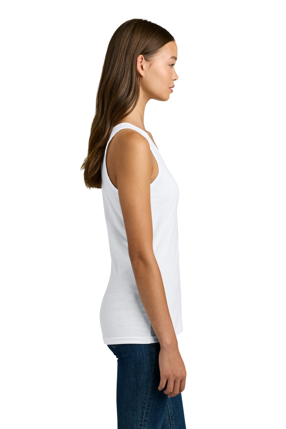 Gildan Softstyle Junior Fit Tank Top. 64200L - White - side