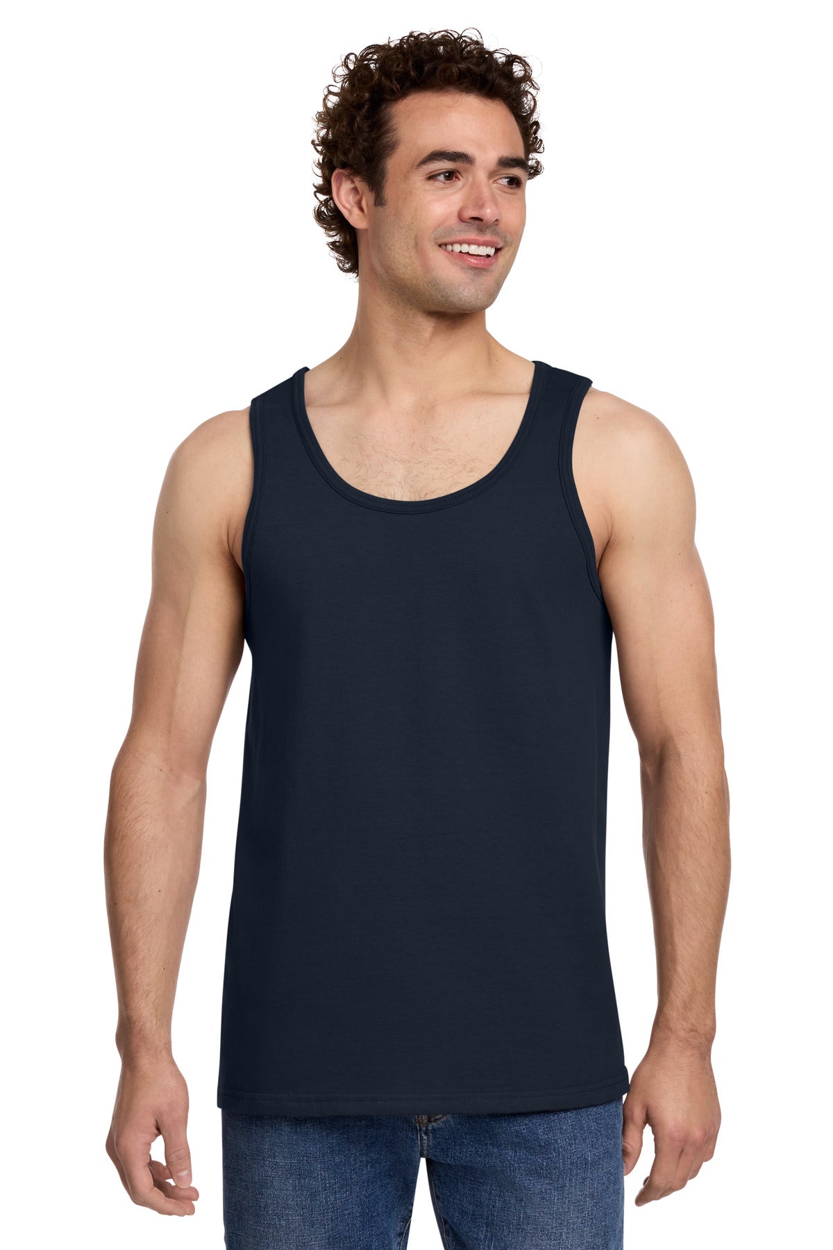 Gildan Softstyle Tank Top 64200 - Navy - front