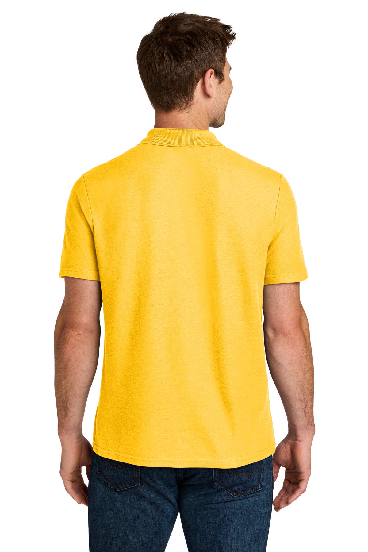 Gildan Softstyle Pique Polo 64800 - Daisy - back