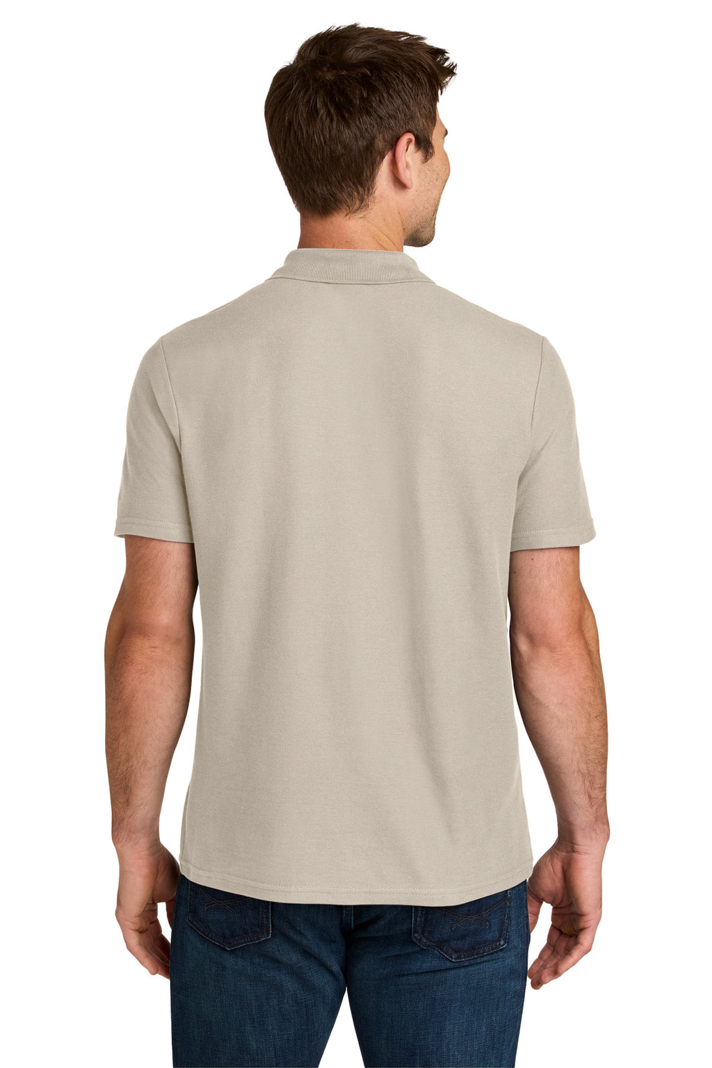 Gildan Softstyle Pique Polo 64800 - Sand - back