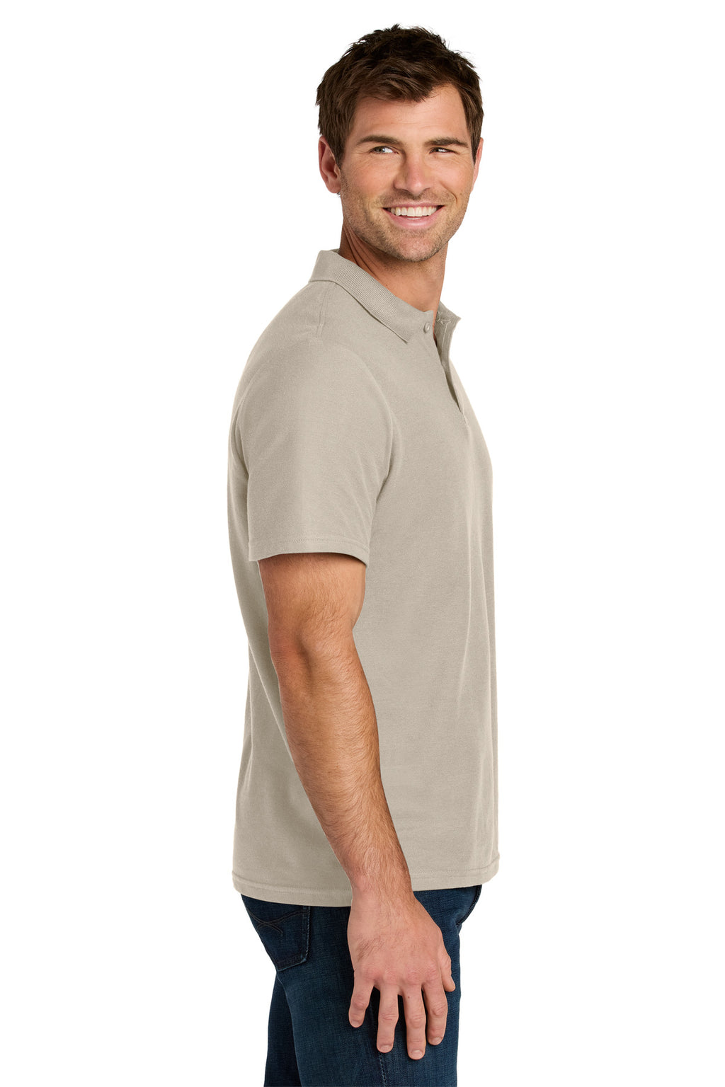 Gildan Softstyle Pique Polo 64800 - Sand - side