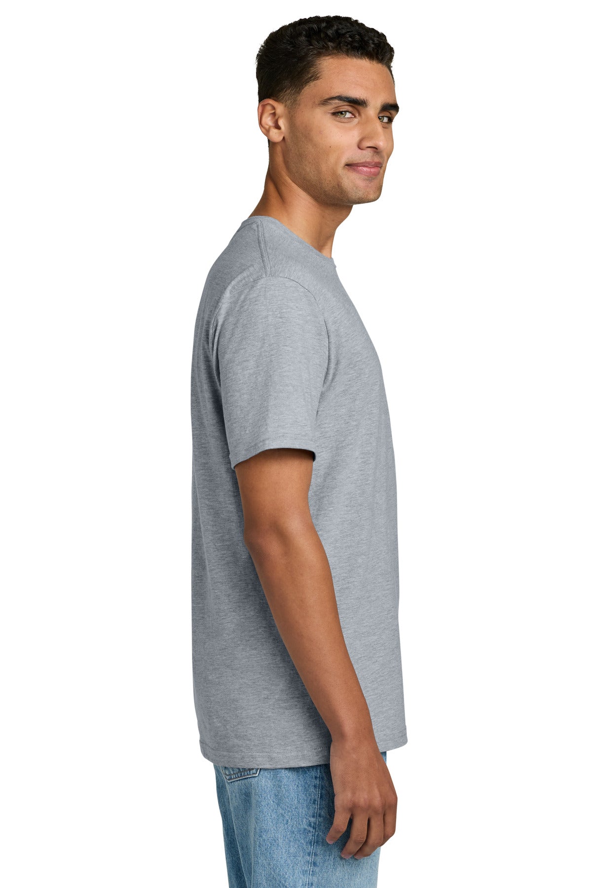 Gildan Softstyle Plasma Print Tee 64PLSMA - Ring Spun Sport Grey - side