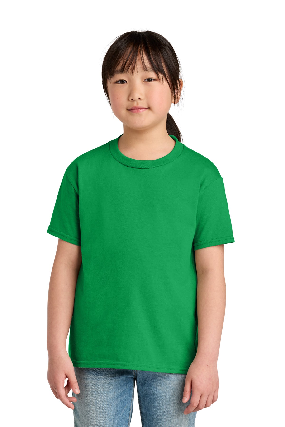 Gildan Youth Softstyle Midweight Tee 65000B - Irish Green - front