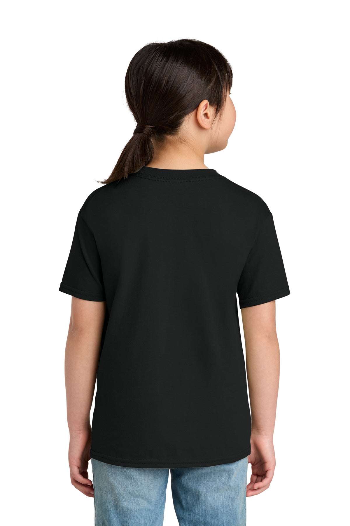 Gildan Youth Softstyle Midweight Tee 65000B - Pitch Black - back